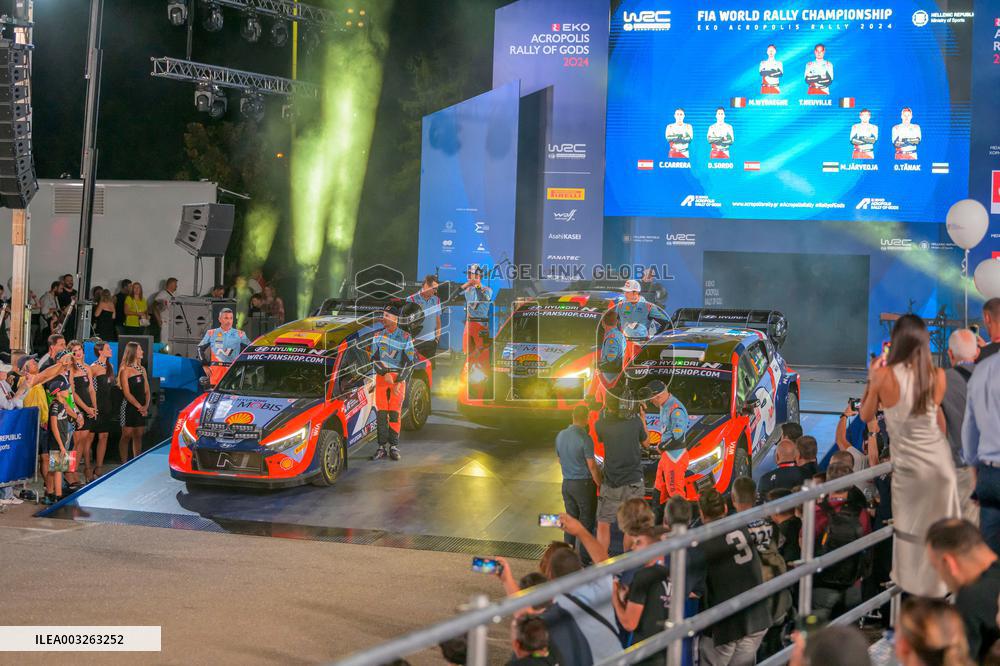 - Rally -    Fia World Rally Championship Wrc Eko Acropolis Rally Greece  2024
