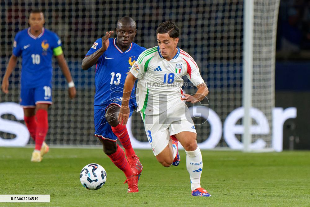 - UEFA Nations League - France vs Italy