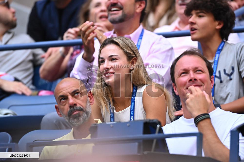 US Open - Celebs In The Stands
