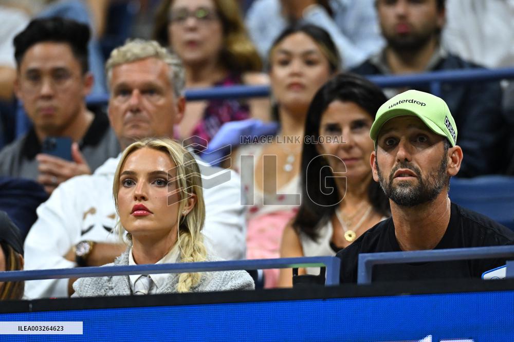 US Open - Celebs In The Stands