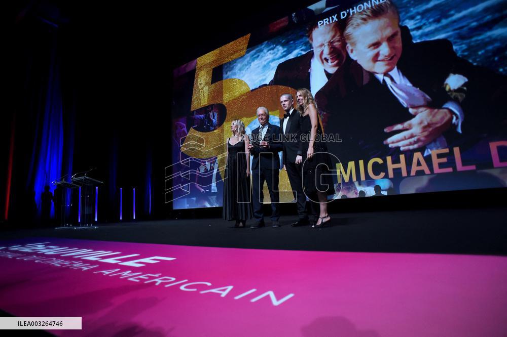 50th American Film Festival - Michael Douglas Guest Of Honour - Deauville