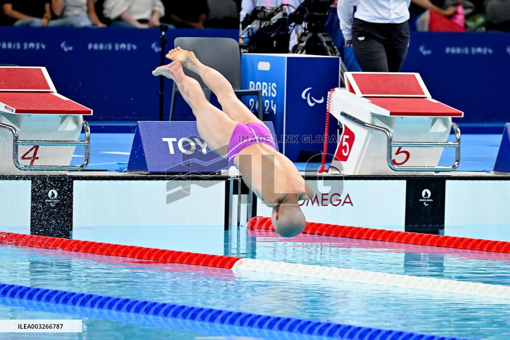 Paris 2024 Paralympics - 50m Butterfly Jincheng Guo World Record
