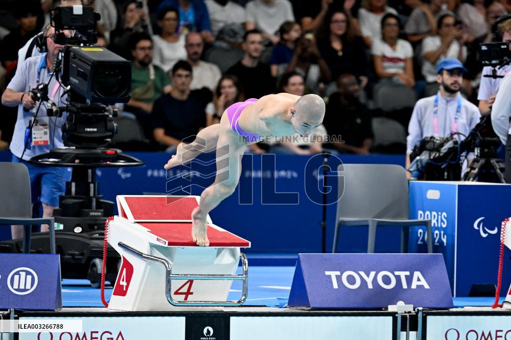 Paris 2024 Paralympics - 50m Butterfly Jincheng Guo World Record