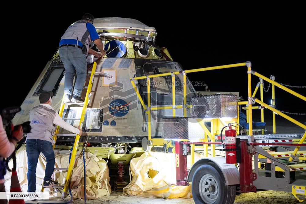 Starliner Returns To Earth Uncrewed
