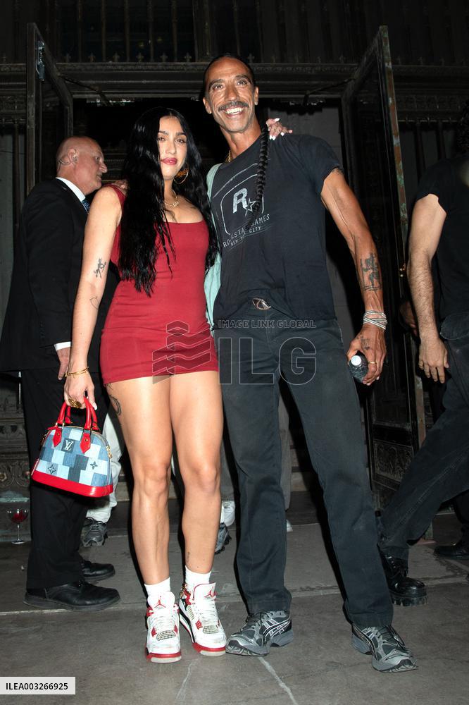 NYFW - Lourdes And Carlos Leon At Willy Chavarria