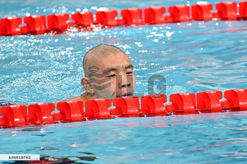 Paris 2024 Paralympics - 50m Butterfly Jincheng Guo World Record
