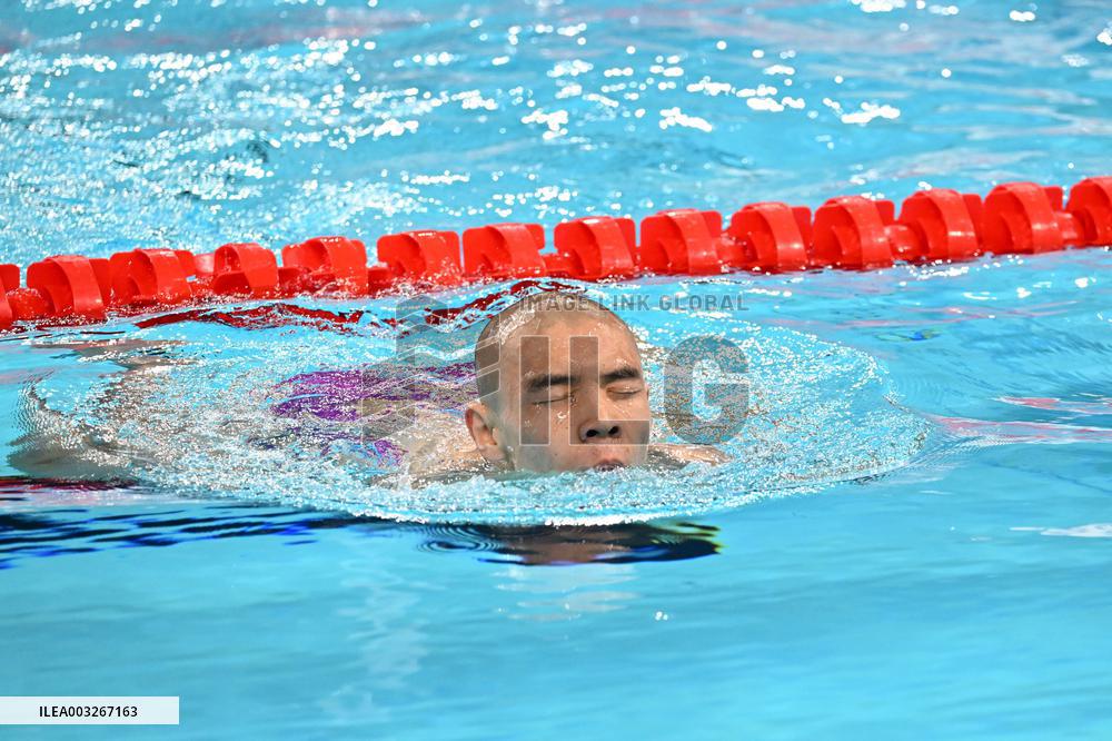 Paris 2024 Paralympics - 50m Butterfly Jincheng Guo World Record