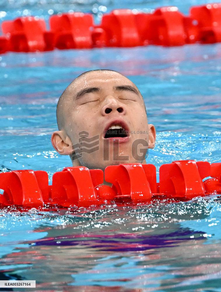 Paris 2024 Paralympics - 50m Butterfly Jincheng Guo World Record