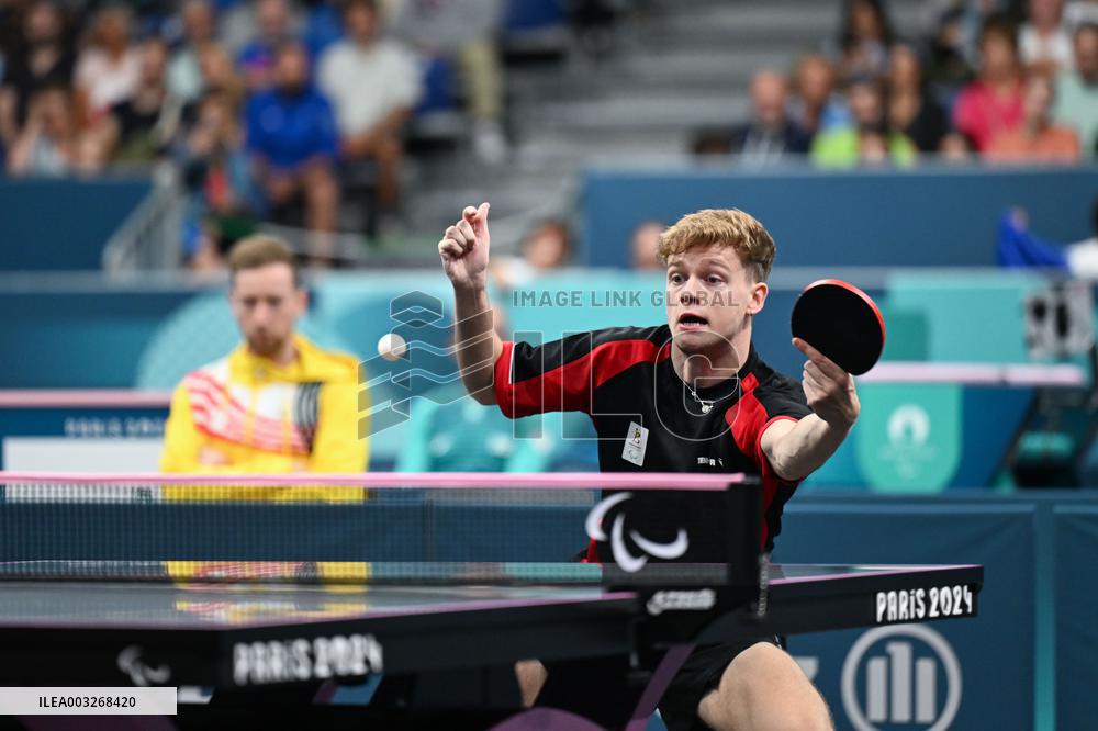 Paris 2024 Paralympics - Table Tennis - Laurens Devos Wins Gold
