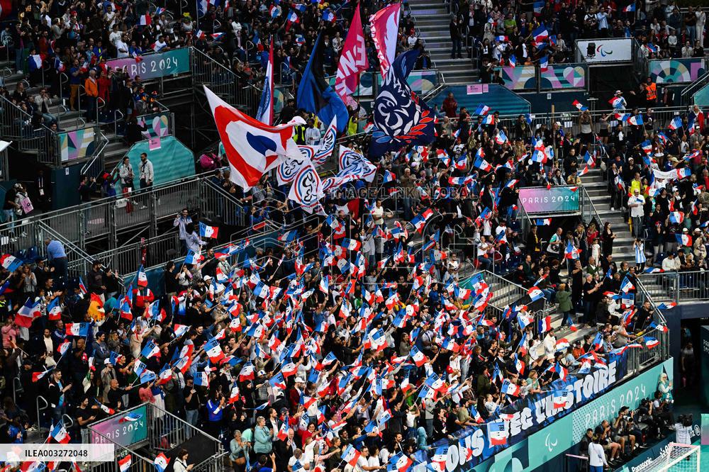 Paris 2024 Paralympics - France Win Cecifoot Final