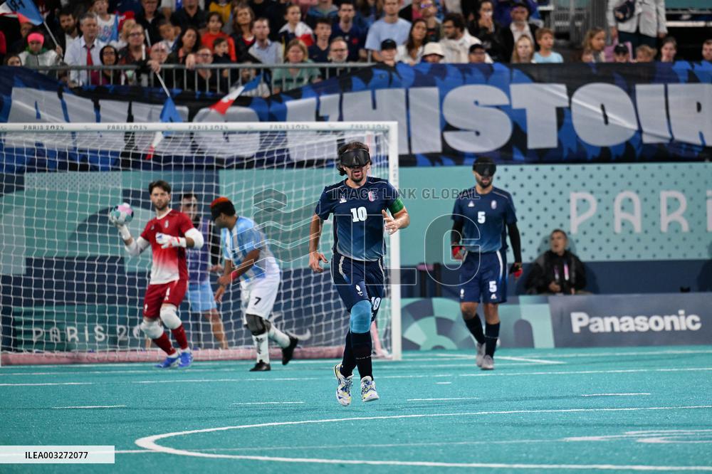 Paris 2024 Paralympics - France Win Cecifoot Final