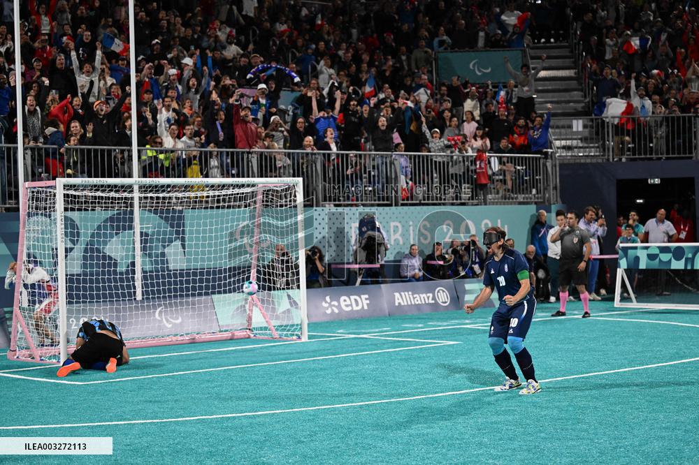 Paris 2024 Paralympics - France Win Cecifoot Final