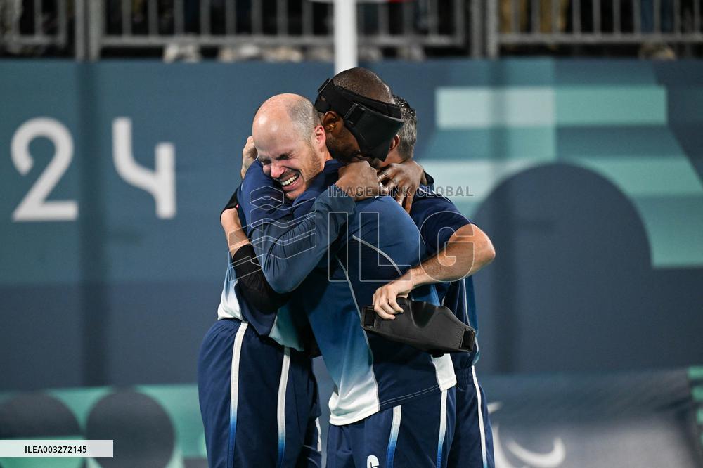 Paris 2024 Paralympics - France Win Cecifoot Final