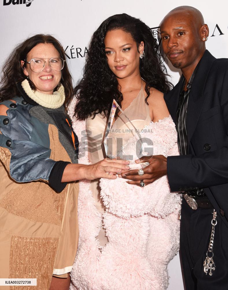 Rihanna At Daily Front Row 11th Annual Fashion Media Awards - NYC