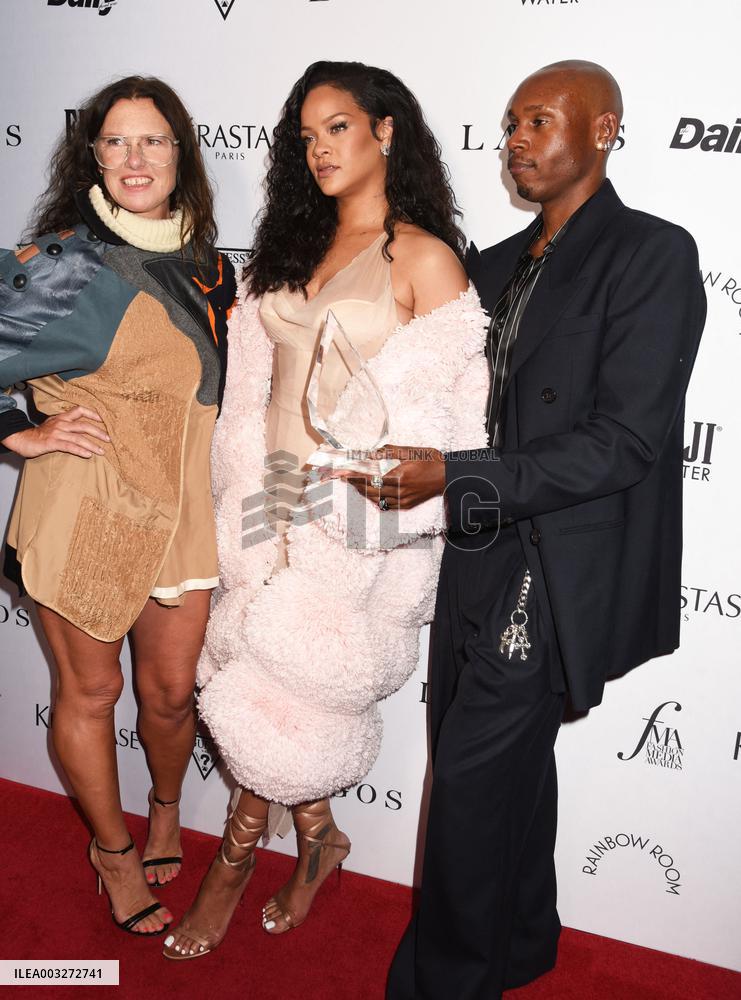 Rihanna At Daily Front Row 11th Annual Fashion Media Awards - NYC