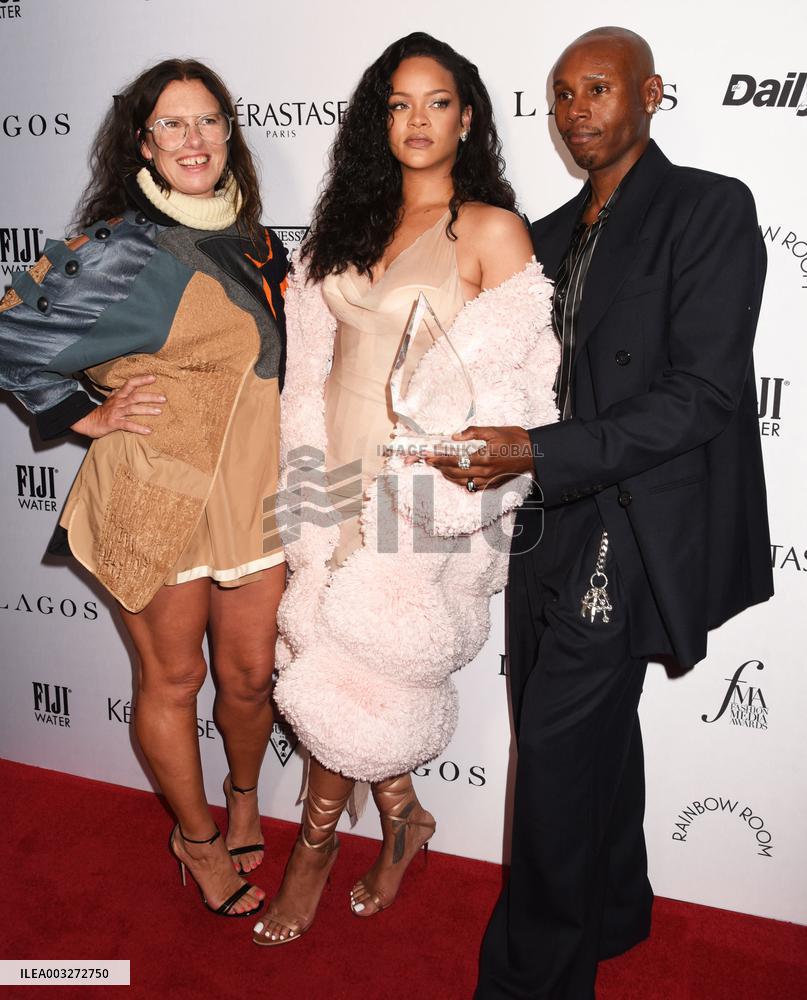 Rihanna At Daily Front Row 11th Annual Fashion Media Awards - NYC