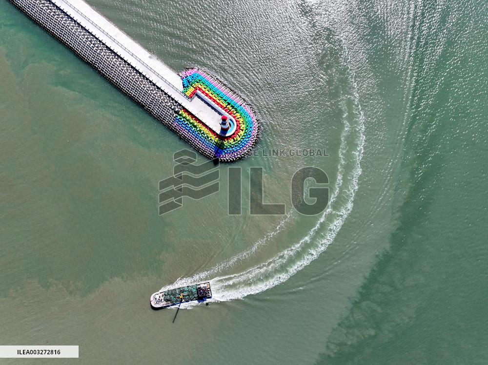 Coastal Aquaculture Area in Lianyungang