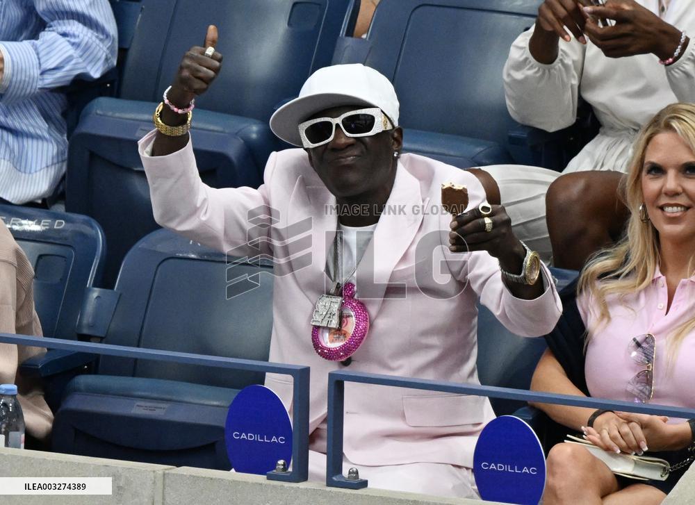 US Open - Celebs In The Stands