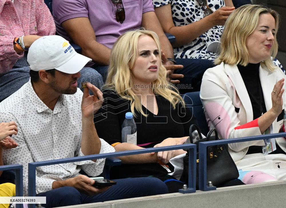 US Open - Celebs In The Stands
