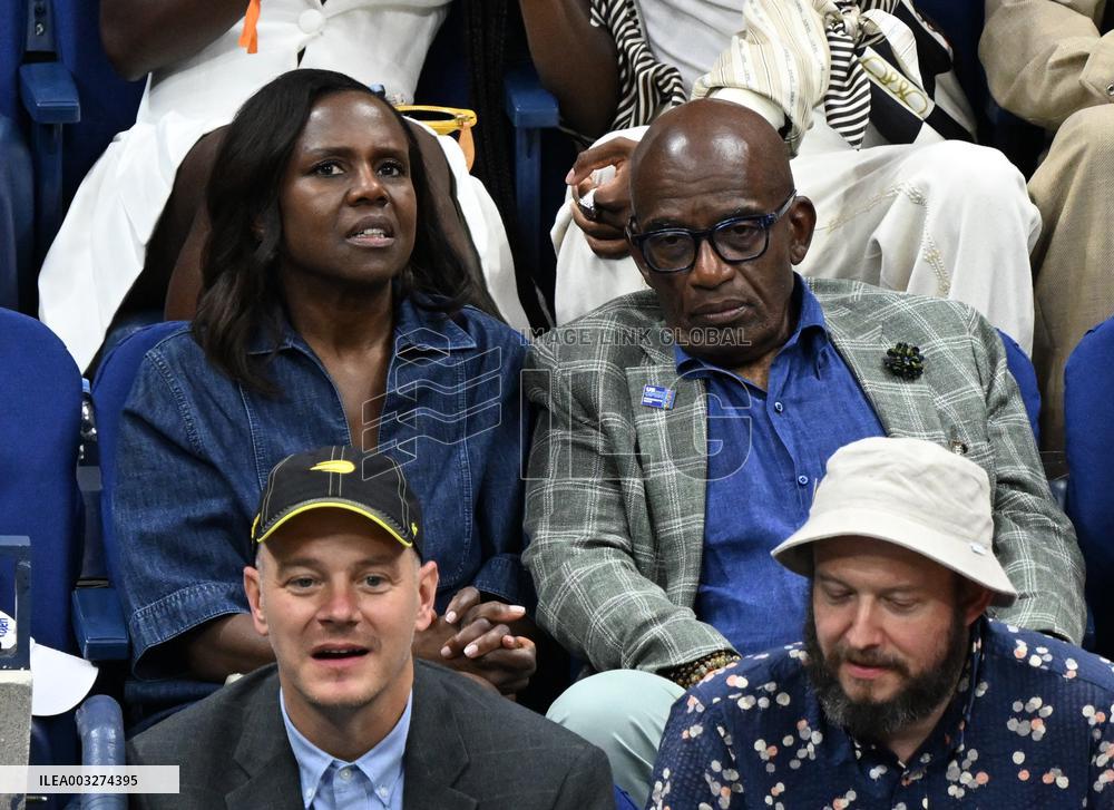 US Open - Celebs In The Stands