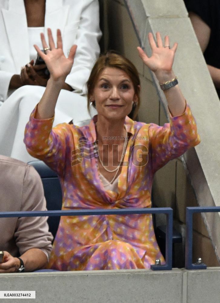 US Open - Celebs In The Stands