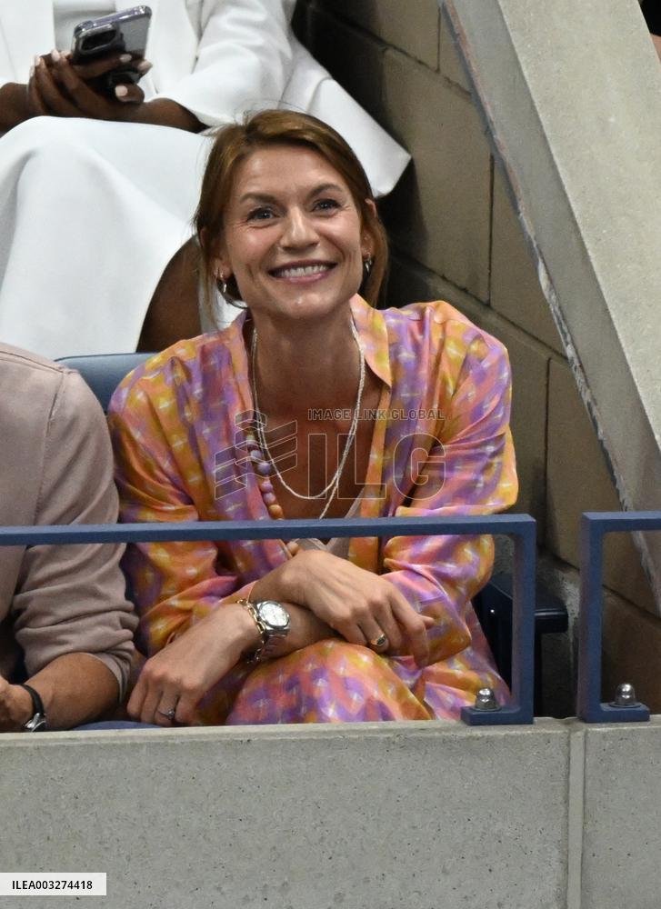 US Open - Celebs In The Stands