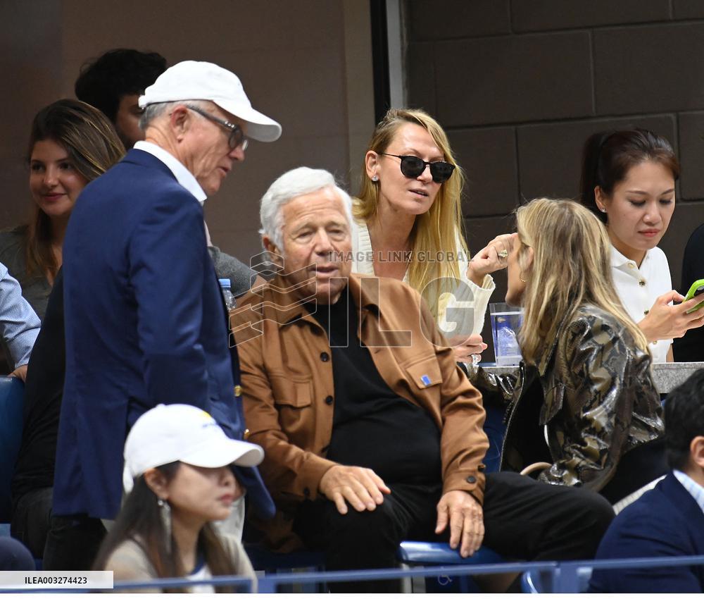 US Open - Celebs In The Stands