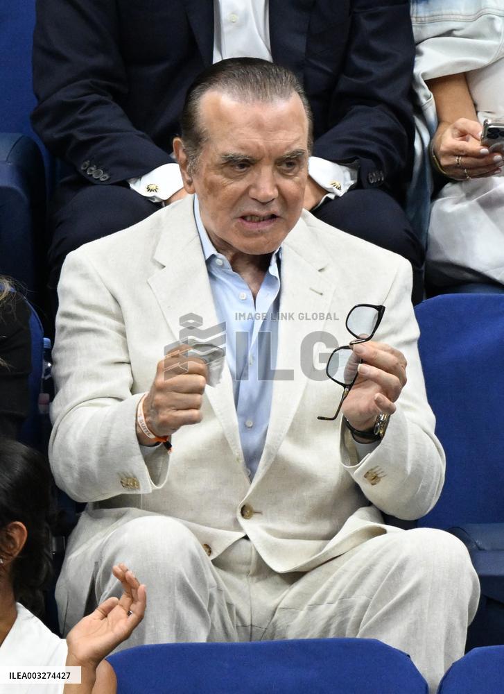 US Open - Celebs In The Stands