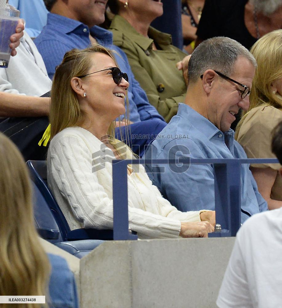 US Open - Celebs In The Stands