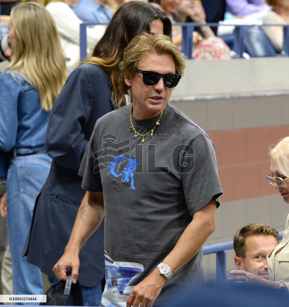 US Open - Celebs In The Stands