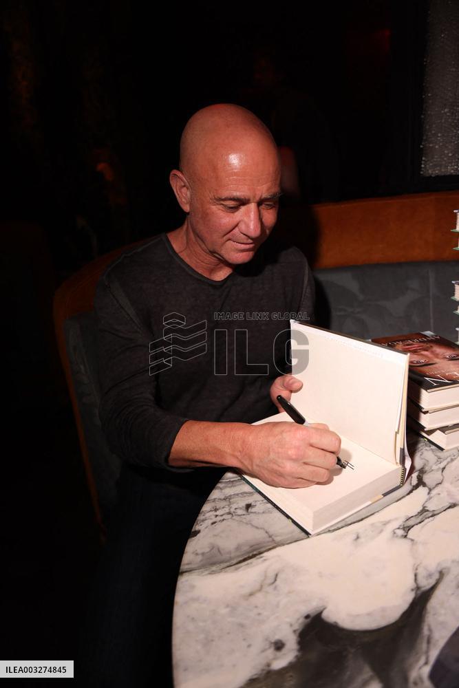 Andre Agassi And Celebs At Prince X DraftKings Dinner - NYC