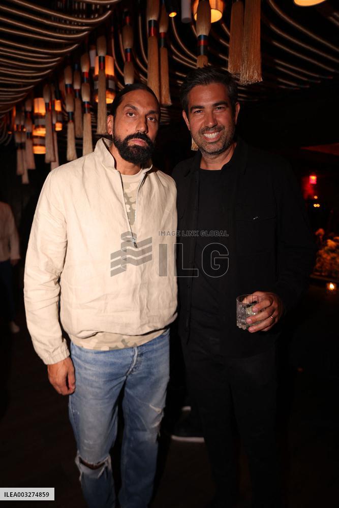 Andre Agassi And Celebs At Prince X DraftKings Dinner - NYC