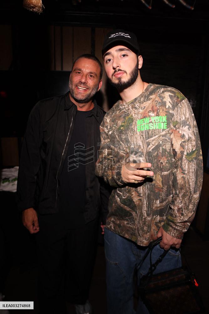 Andre Agassi And Celebs At Prince X DraftKings Dinner - NYC