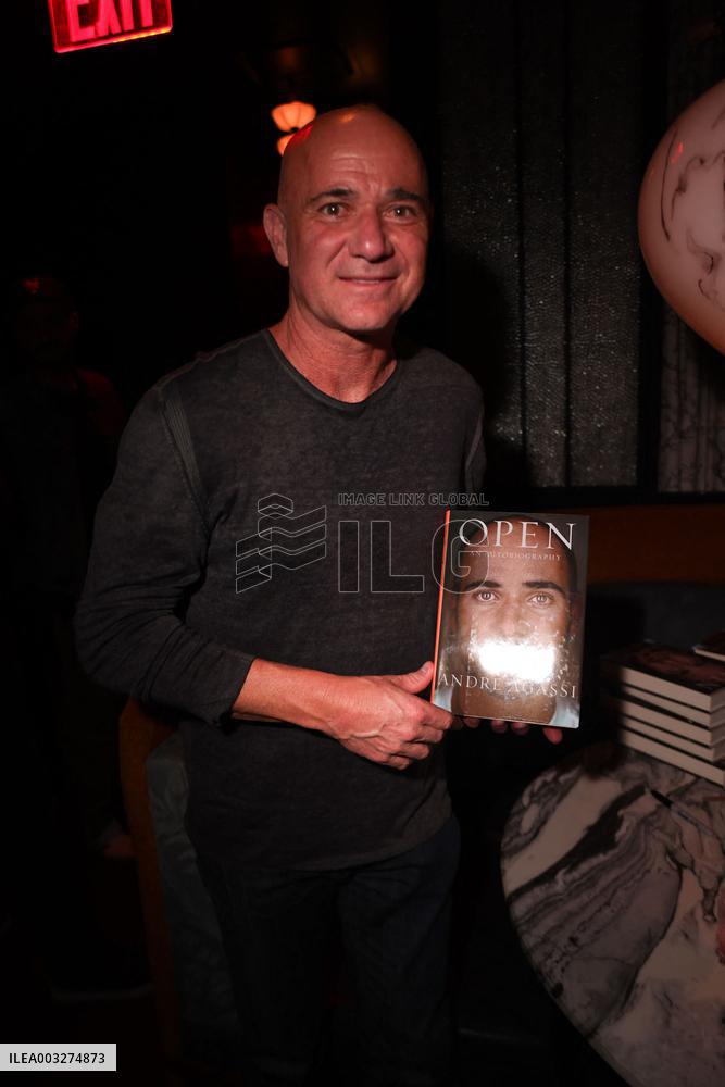 Andre Agassi And Celebs At Prince X DraftKings Dinner - NYC