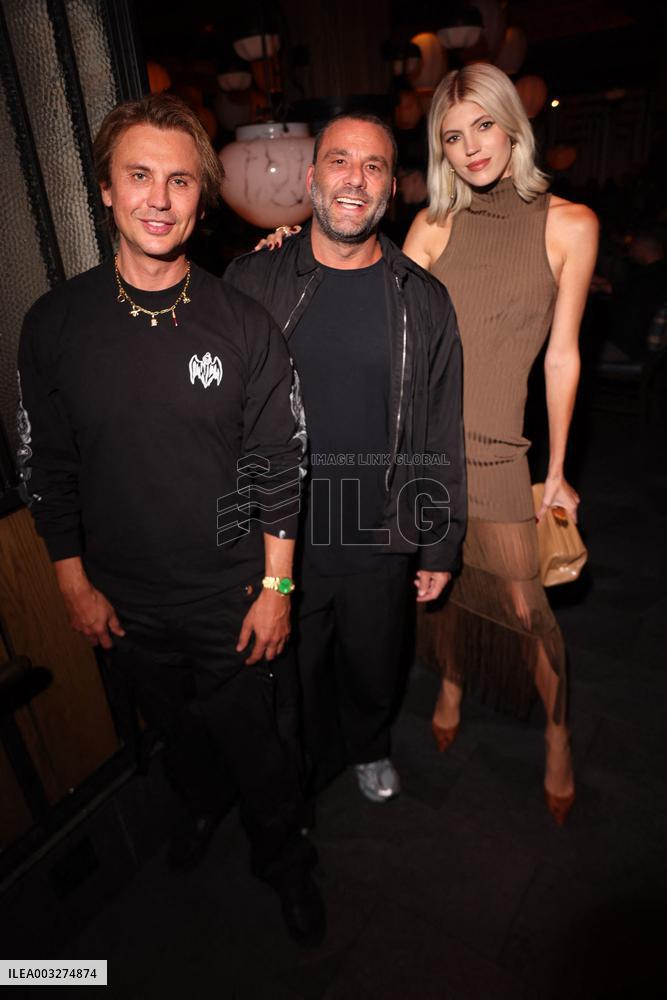 Andre Agassi And Celebs At Prince X DraftKings Dinner - NYC