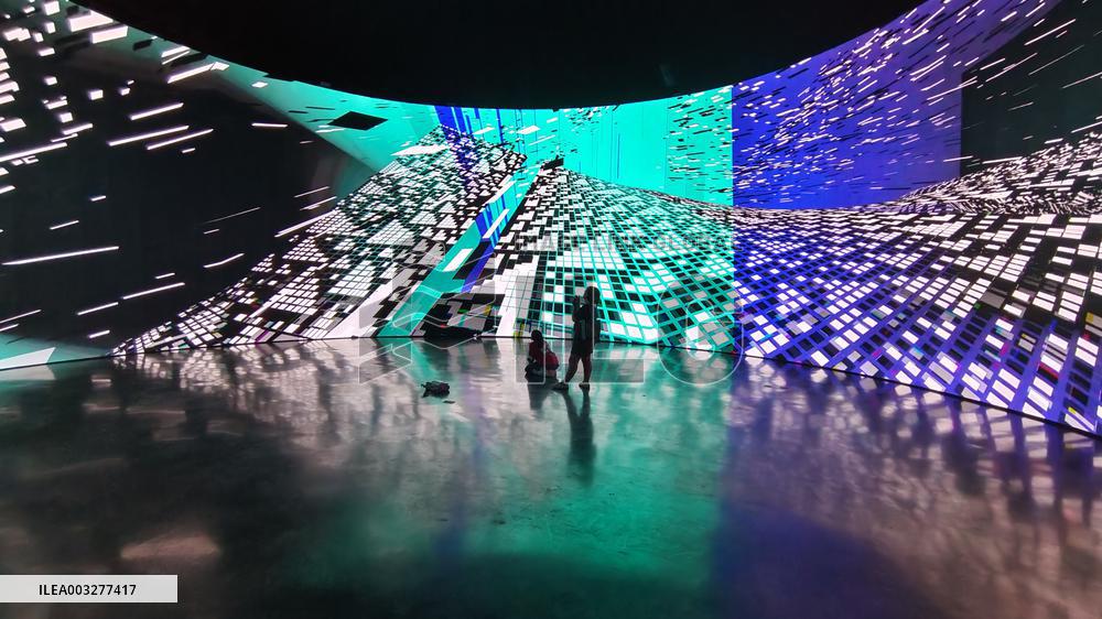 Digital Art Light Show in Shanghai