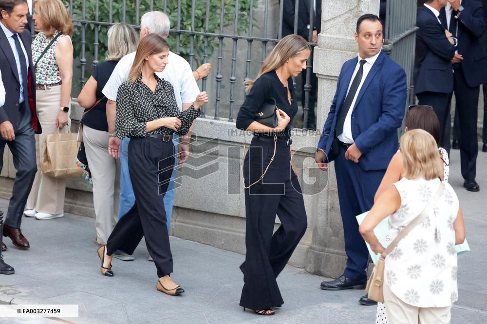 Funeral Of Juan Gomez Acebo - Madrid