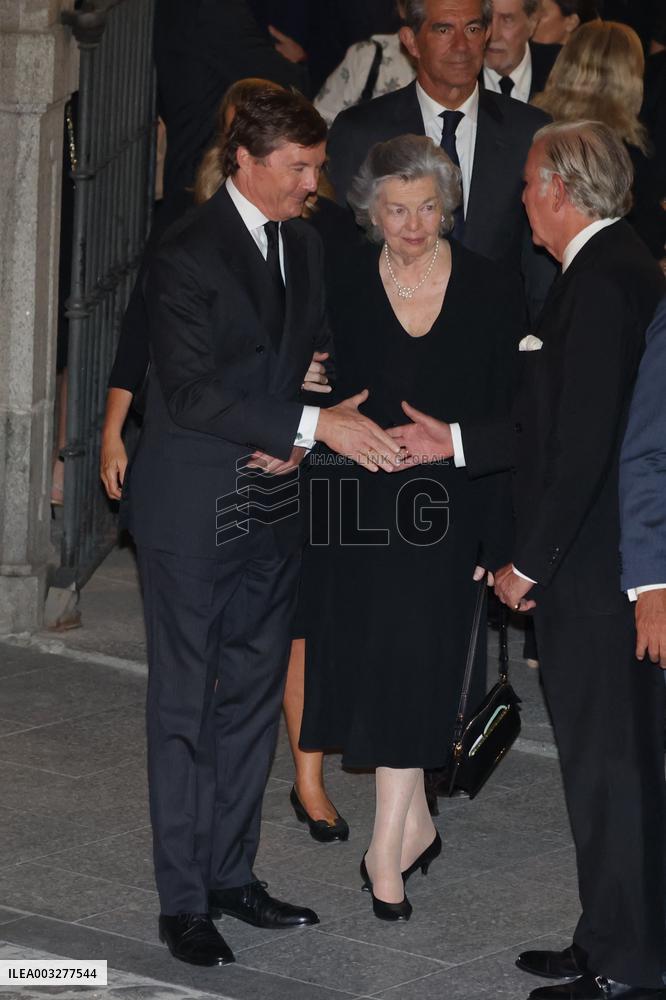 Funeral Of Juan Gomez Acebo - Madrid
