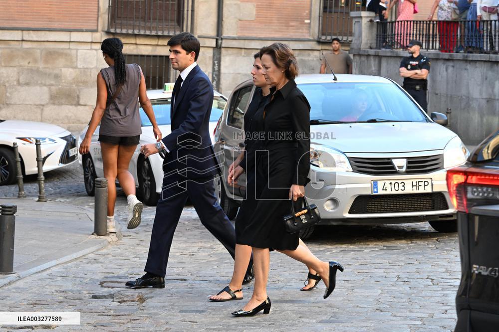 Funeral Of Juan Gomez Acebo - Madrid