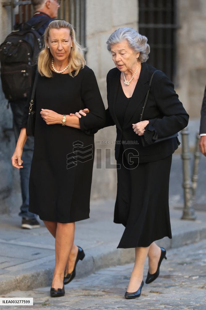 Funeral Of Juan Gomez Acebo - Madrid