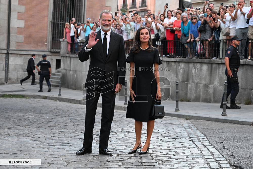 Funeral Of Juan Gomez Acebo - Madrid