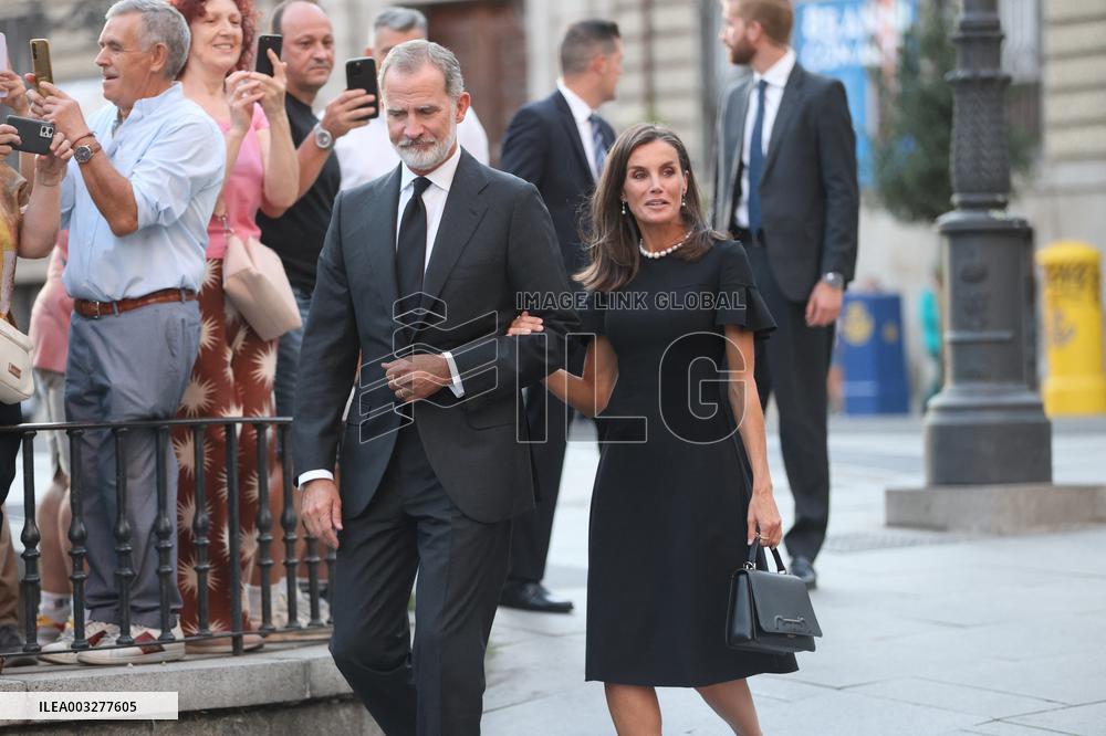 Funeral Of Juan Gomez Acebo - Madrid