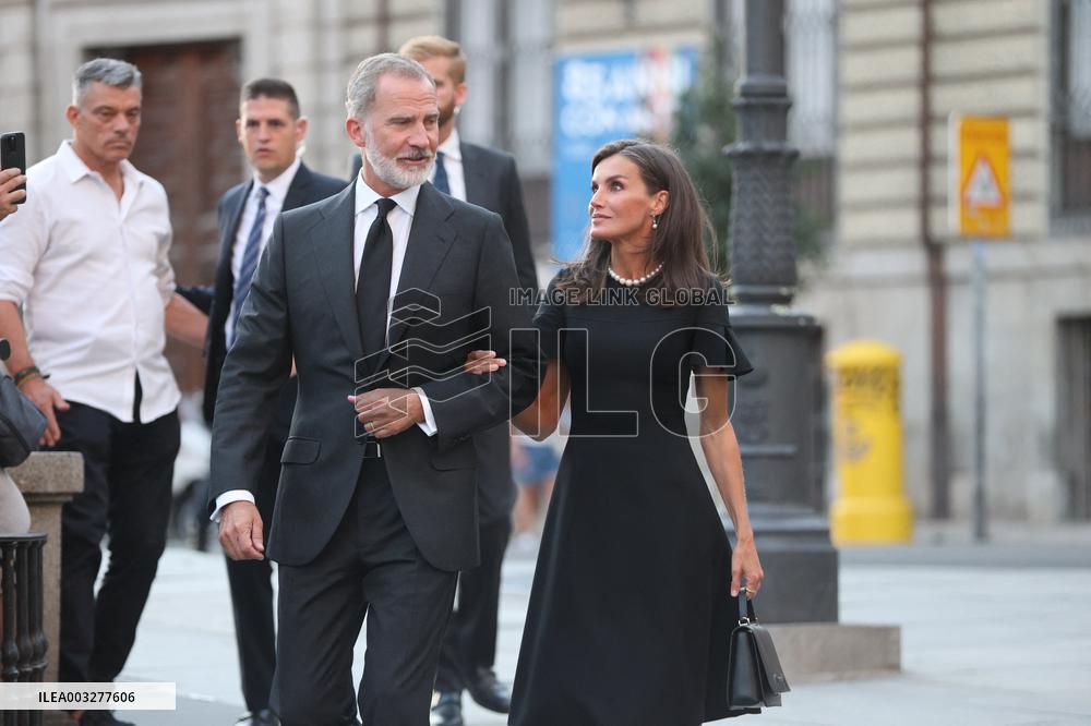 Funeral Of Juan Gomez Acebo - Madrid