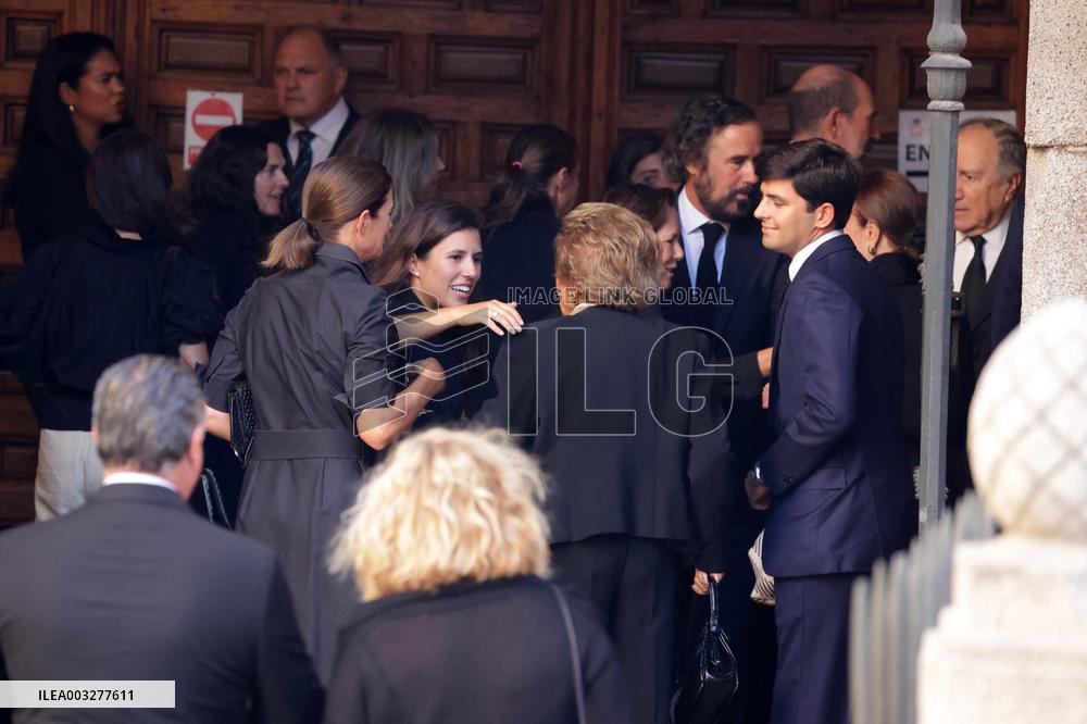 Funeral Of Juan Gomez Acebo - Madrid