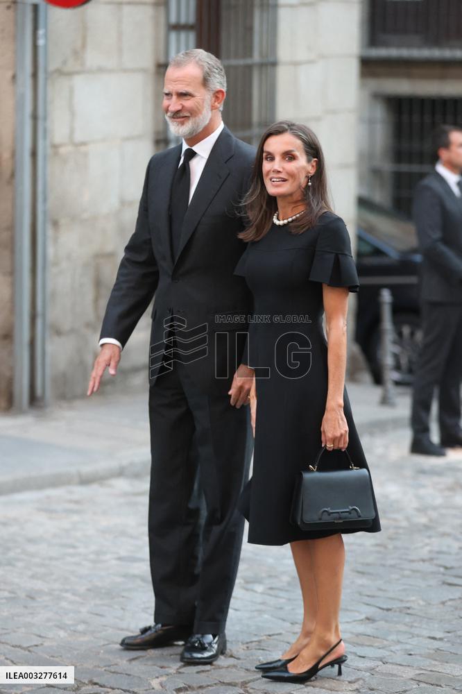 Funeral Of Juan Gomez Acebo - Madrid