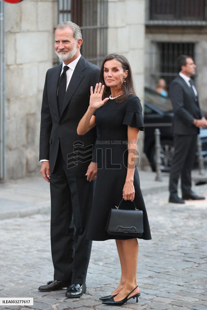 Funeral Of Juan Gomez Acebo - Madrid