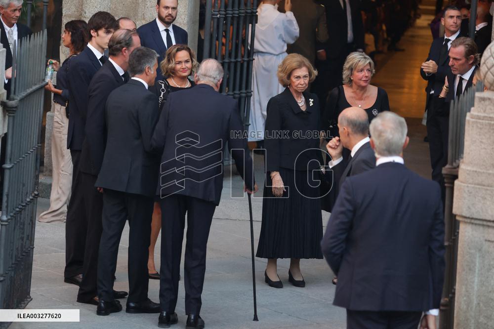 Funeral Of Juan Gomez Acebo - Madrid