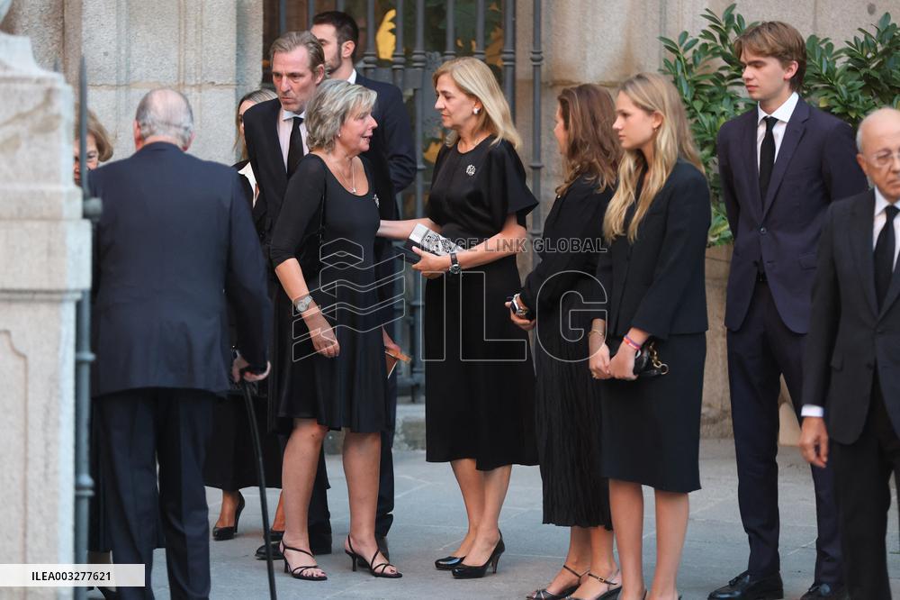 Funeral Of Juan Gomez Acebo - Madrid