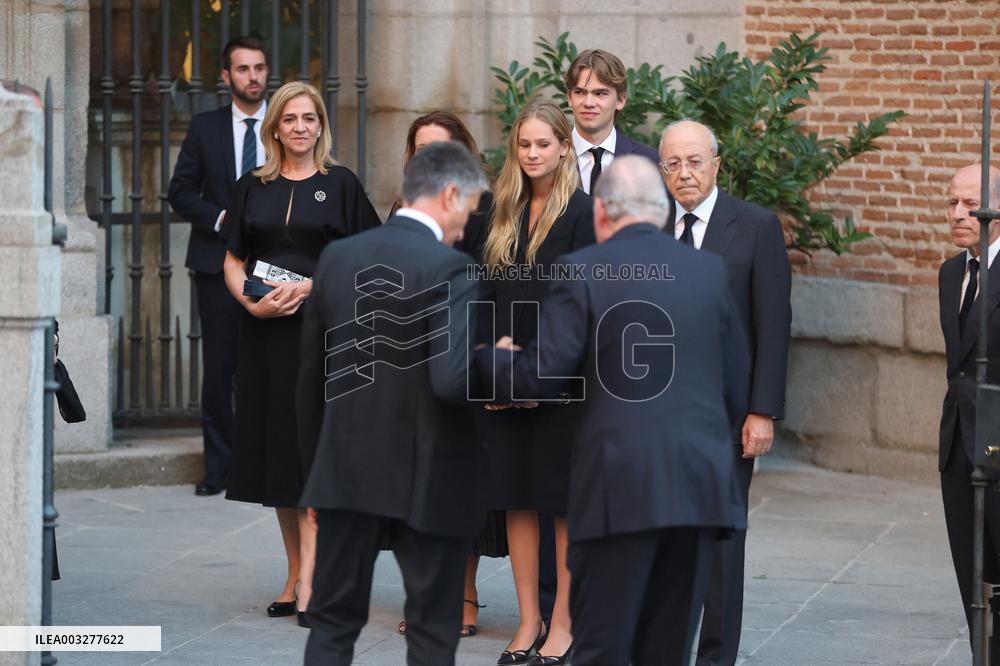 Funeral Of Juan Gomez Acebo - Madrid