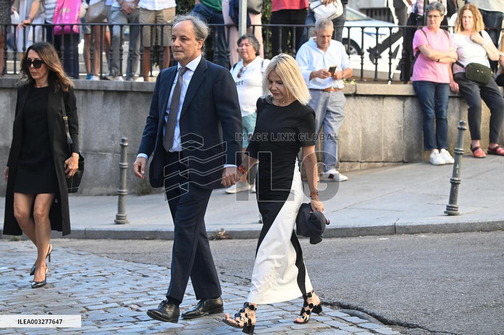 Funeral Of Juan Gomez Acebo - Madrid